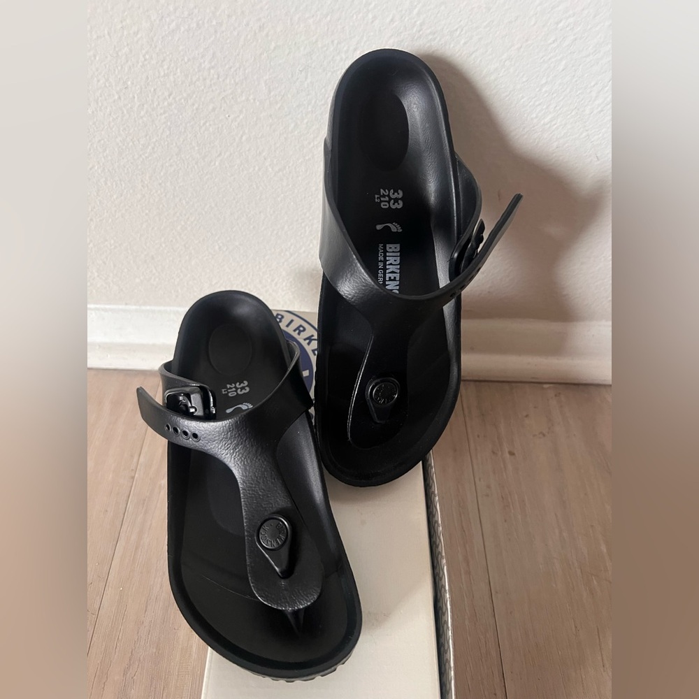 Birkenstock Kids Black Sandals